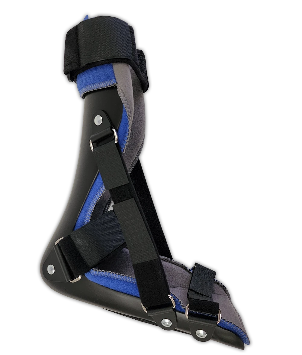 Pediatric Severs And Toe Walking Boot Updated Blue